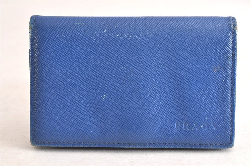 Prada Dior Coach Pouch Card Jewelry Case Set Of 4 Blue Green Purple 2811n
