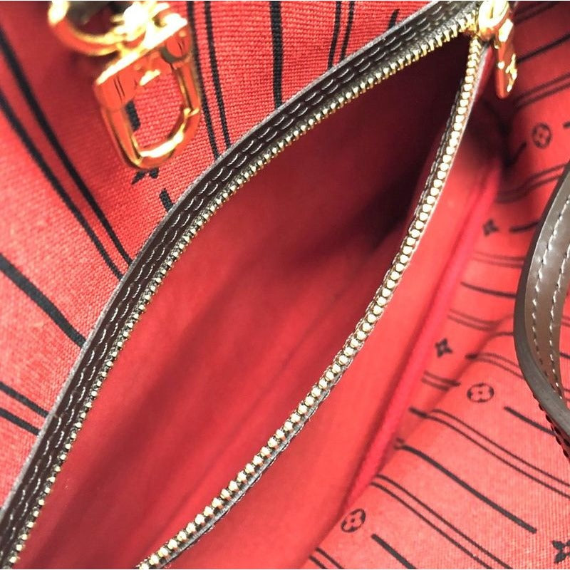 Louis Vuitton Damier Neverfull PM Tote Handbag — view 9