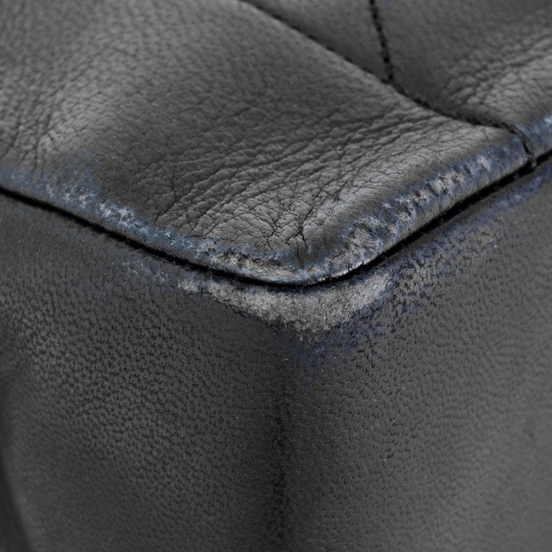 Chanel Matelasse Diana Chain Shoulder Bag Lambskin A01165 Black Gold Hardware 7