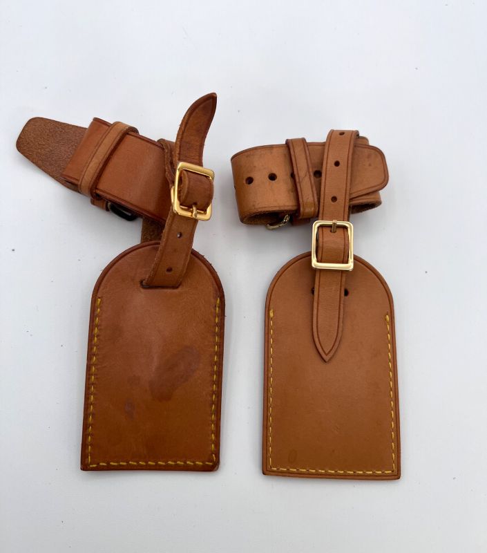 Louis Vuitton Name Tag Poinier Handle Holder 09bs264