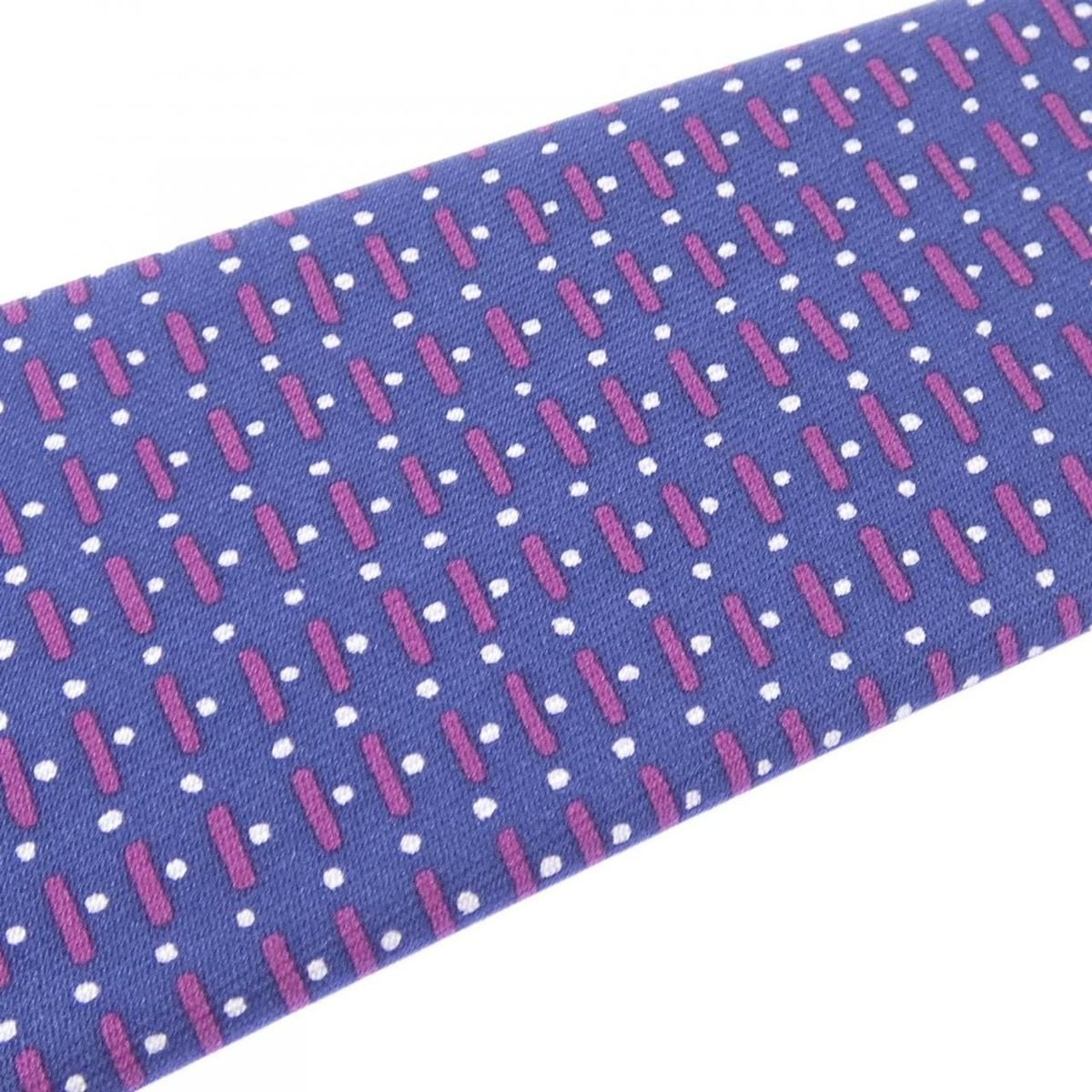 Hermes Necktie Tie Ties Purple — view 4