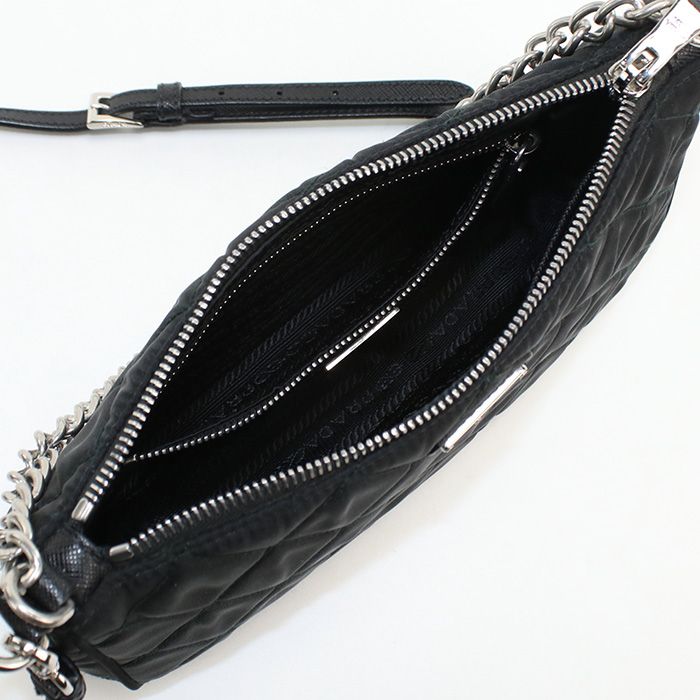 Prada 2WAY Shoulder Bag 1bh026 Shoulder Bag Nylon Leather Women