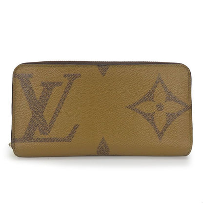Louis Vuitton Long Wallet Zippy Wallet M69353 Monogram Reverse Brown Gold