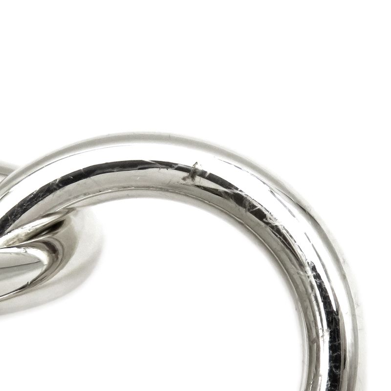 Hermes Bracelet Chaine D'ancre GM Silver 925 Silver 11 Frames Star Ring Silver