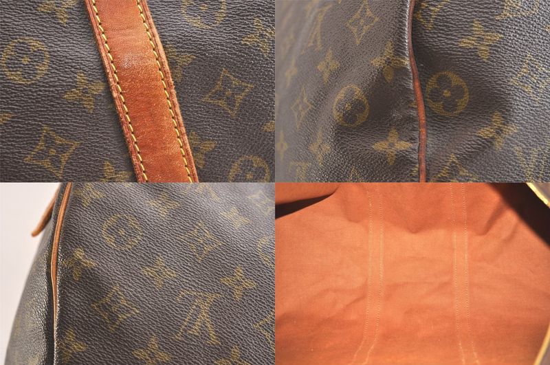 Louis Vuitton Monogram Keepall 60 Travel Boston Bag Old Shape LV 3218n