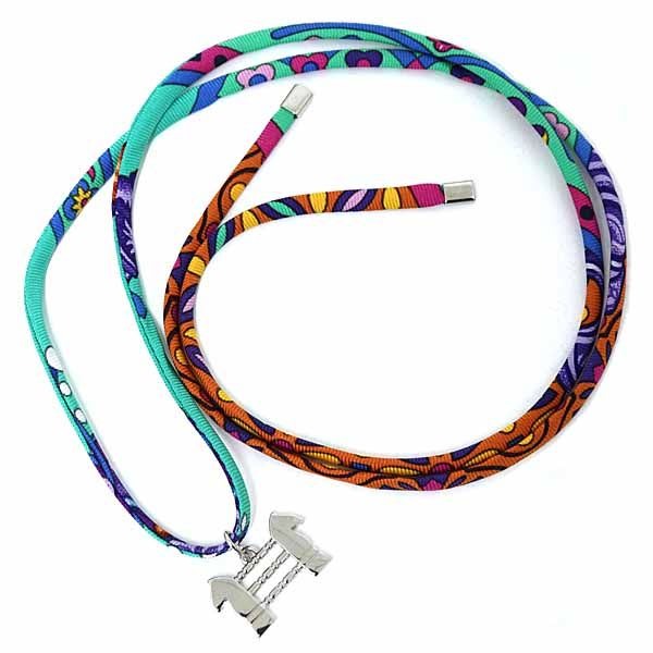 Hermes Silk Bracelet Choker Charm 2017 Paris Main Store Limited Not Released