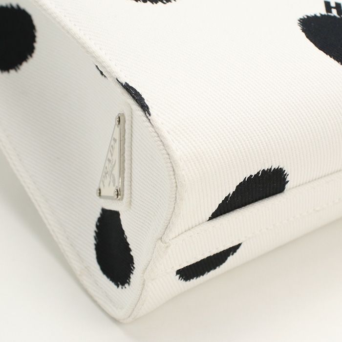 Prada 2WAY 1bg391 Tote Bag Canvas Scuff Deuce