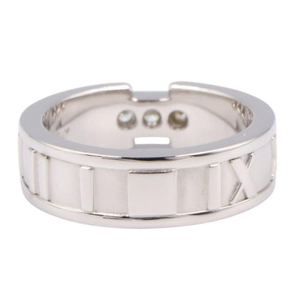 Tiffany & Co Ring Atlas 18k White Gold Diamond — view 4