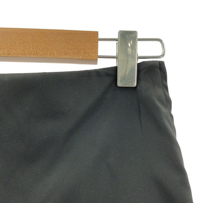 Prada - Re-nylon Triangle Logo Skirt - 36 - Black - Women's