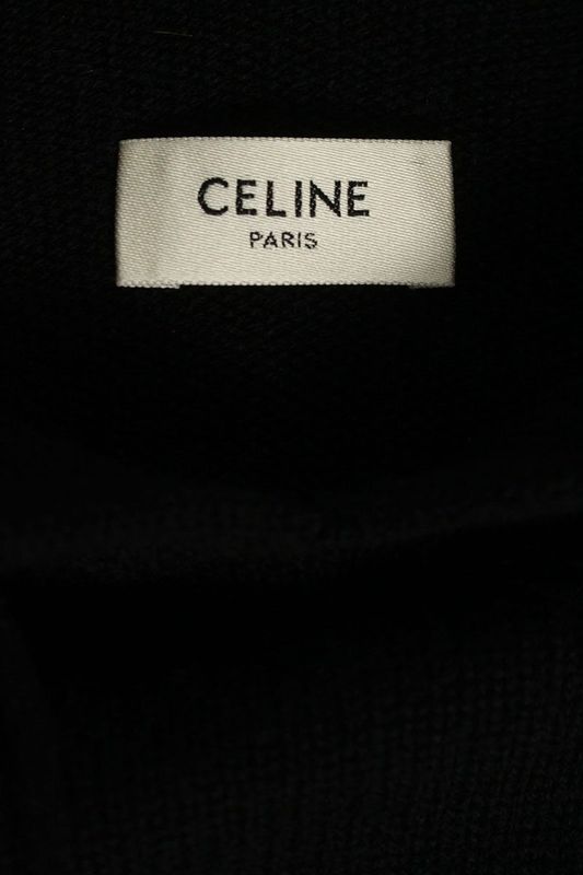 Celine 2a65l373n Cashmere Knit Hoodie Women's XS