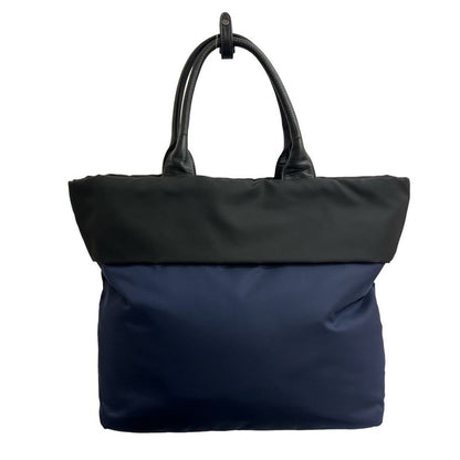 Prada Tessuto Nylon Leather 2-Way Handbag Tote Bag Shoulder Bag