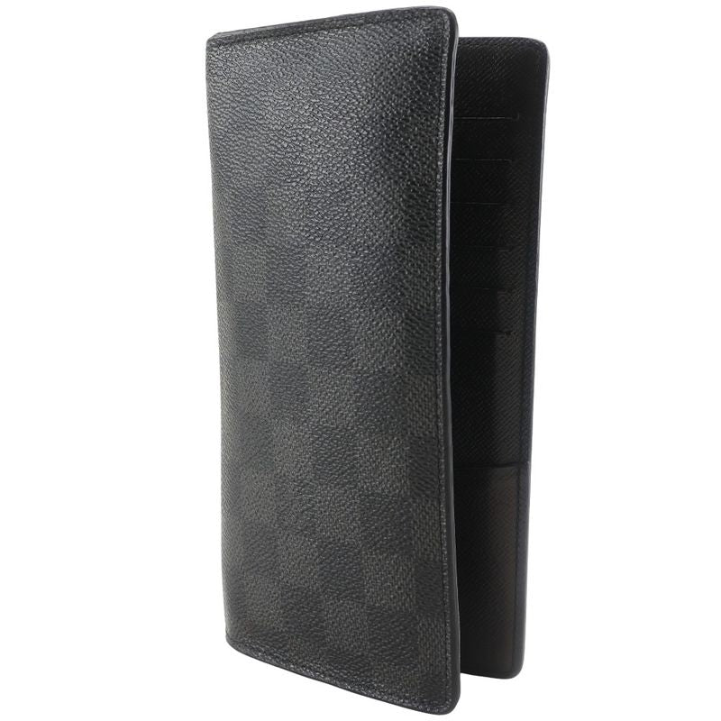 Louis Vuitton Portefeuille Blazer N62665 Damier Graphite Canvas Black Sp4069