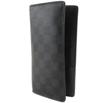 Louis Vuitton Portefeuille Blazer N62665 Damier Graphite Canvas Black Sp4069