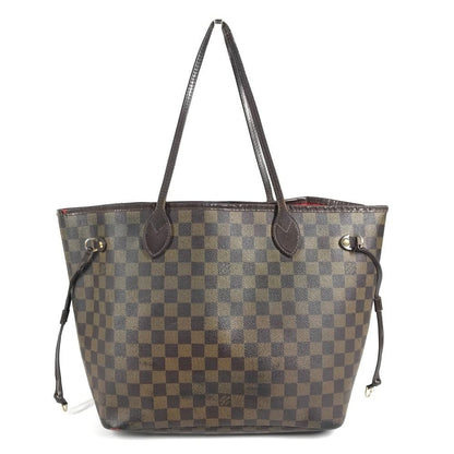 Louis Vuitton Tote Neverfull MM Damier Canvas Ebene Brown