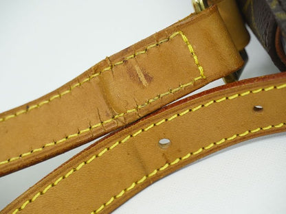 Authentic Louis Vuitton LV Chien Ti GM Monogram Shoulder Bag Pochette Brown