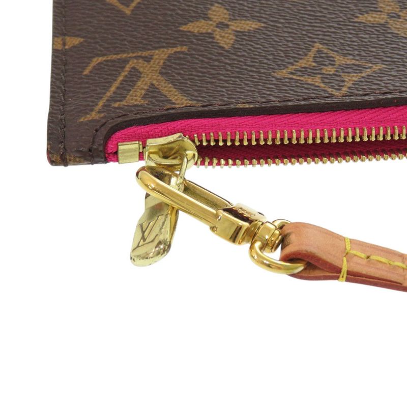 Louis Vuitton Monogram Neverfull Pouch For PM Pivoine LV 1626 Louis Vuitton