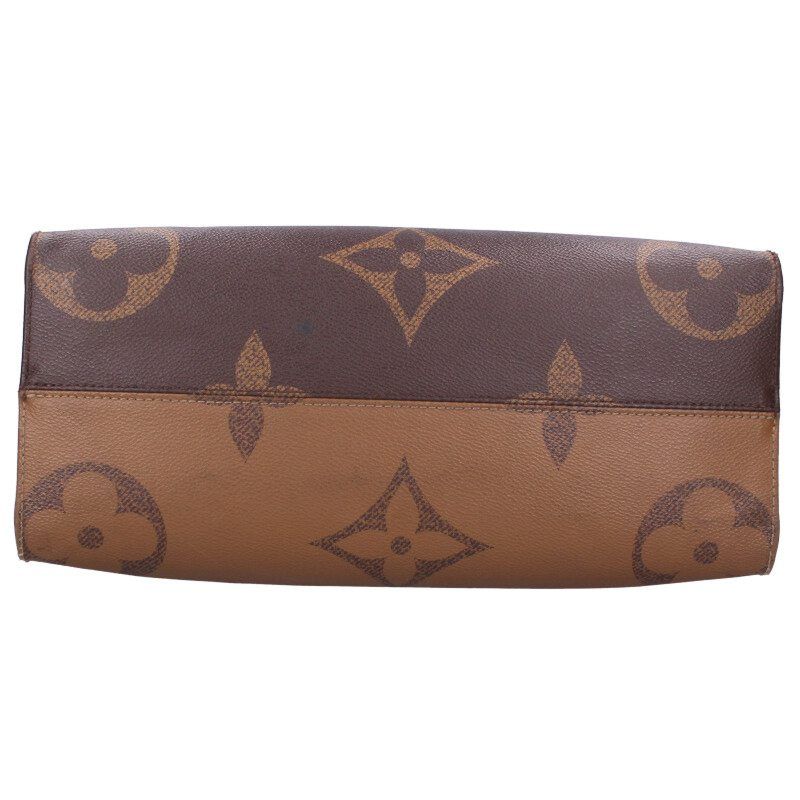 Louis Vuitton M45321 On The Go MM Monogram Giant Tote Bag Men's MM