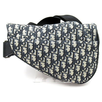 Dior Oblique Trotter Saddlebag Body Bag 1adpo093yky_h28e Canvas Women Shoulder