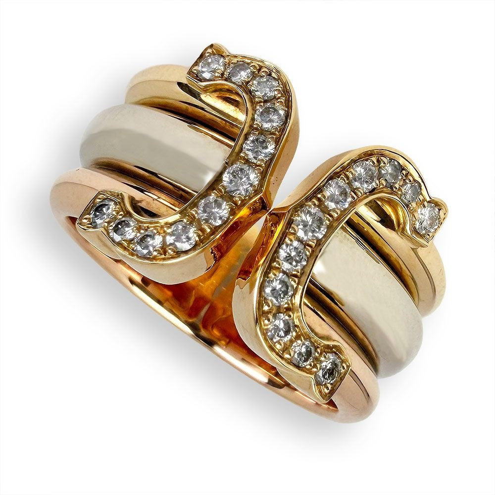 Cartier 2C Diamond Ring