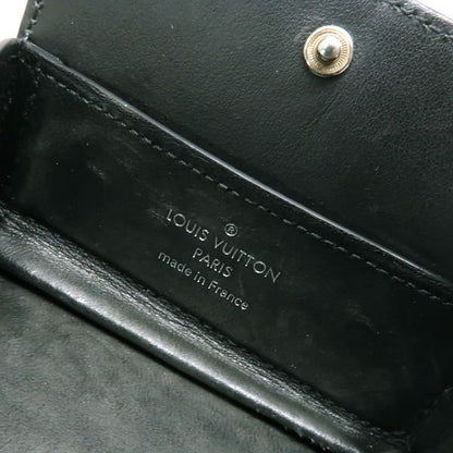 Louis Vuitton Taiga Coin Purse Coin Purse M30598 Noir Black RFID Coin Case With