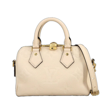 Louis Vuitton Monogram Empreinte Speedy Bandouliere 20 2-Way Hand Bag Cles