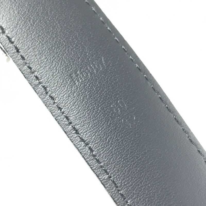 Louis Vuitton Belt Santure Neogram M6057w Damier Graphite Canvas Black