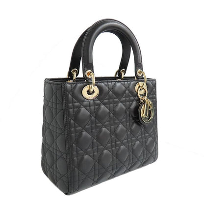 Christian Dior Lady Dior Medium Canaage 2WAY Hand Shoulder - M0565onge