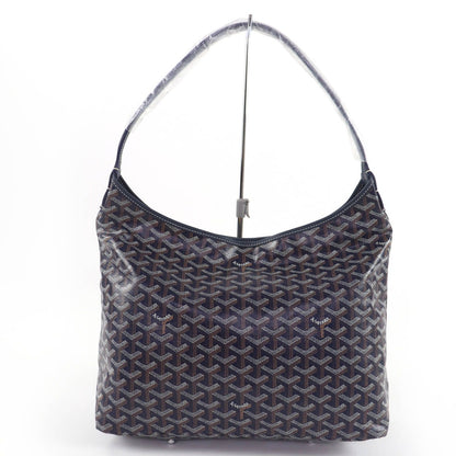 Goyard Boheme Hobo in Canvas Shoulder Bag Navy
