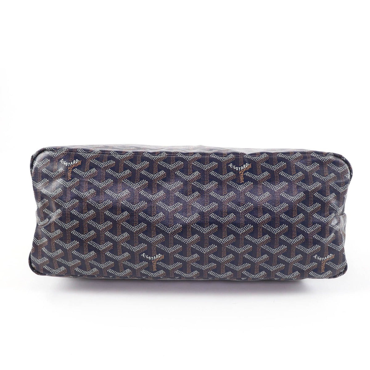 Goyard Boheme Hobo in Canvas Shoulder Bag Navy — view 4