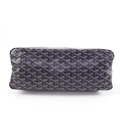 Goyard Boheme Hobo in Canvas Shoulder Bag Navy — view 4