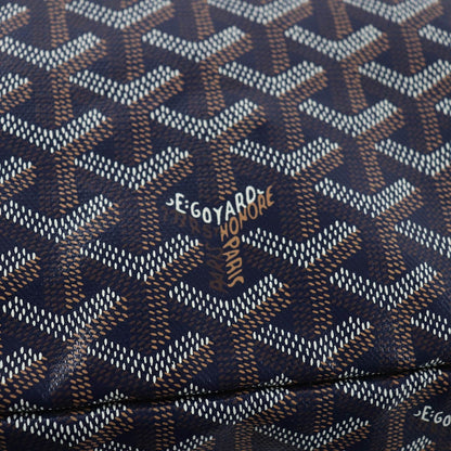 Goyard Boheme Hobo in Canvas Shoulder Bag Navy — view 7