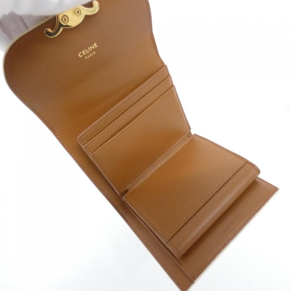 Celine Wallet Gold — view 4