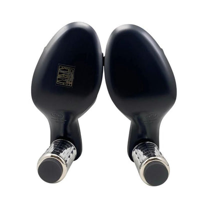 Chanel Mule Sandals Mirror Heel G45358 X01000 94305 36 1 2 Size Coco Mark