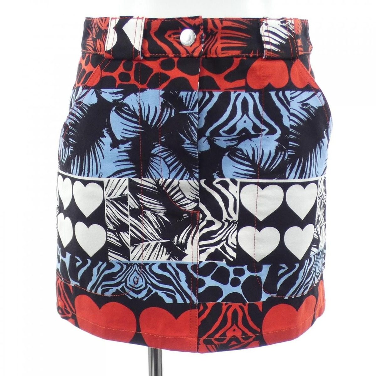 Hermes Wild Skirt Blue