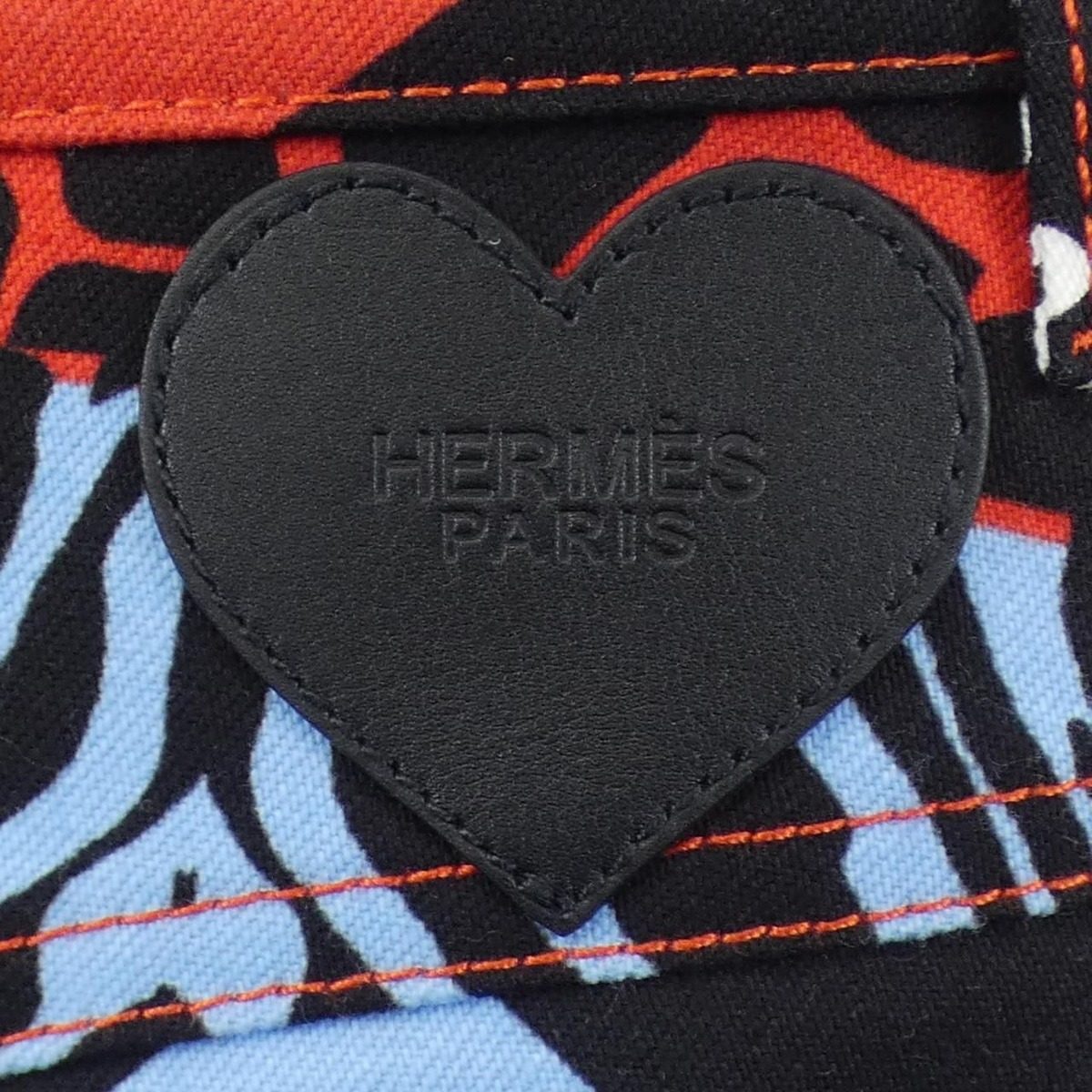 Hermes Wild Skirt Blue — view 7