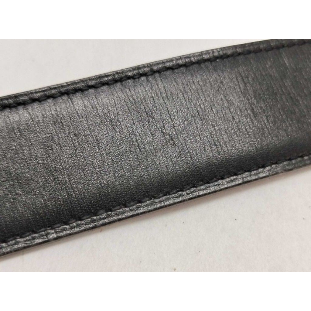 Hermes Belt Black Brown Leather — view 9