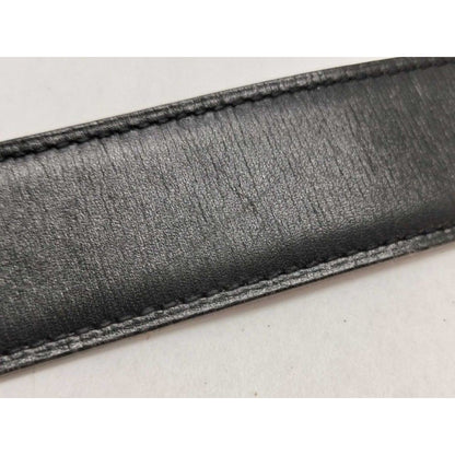 Hermes Belt Black Brown Leather — view 9