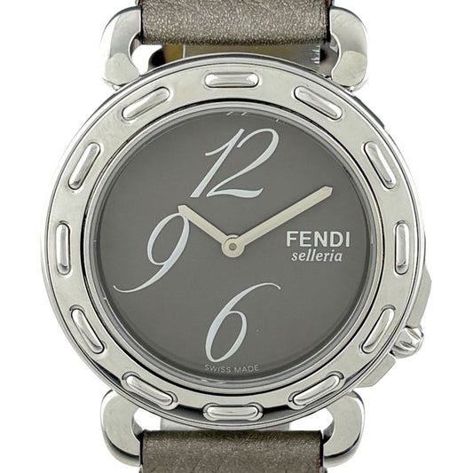 Fendi Watch SS Quartz Gray