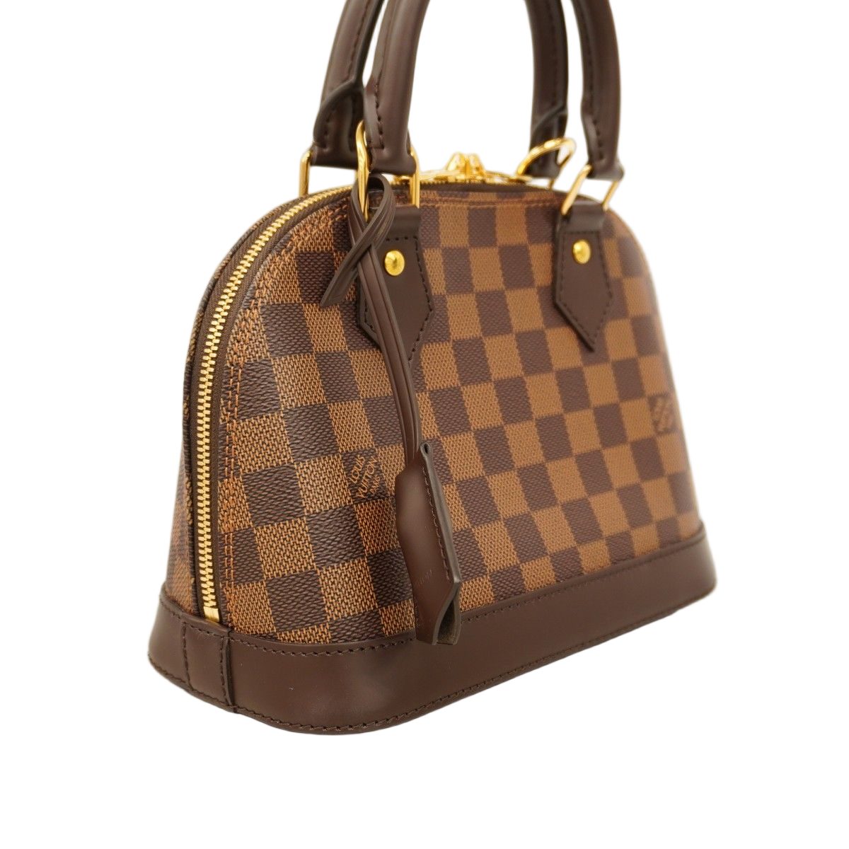 Louis Vuitton Handbag Damier Alma BB Ebene 2-Way — view 2