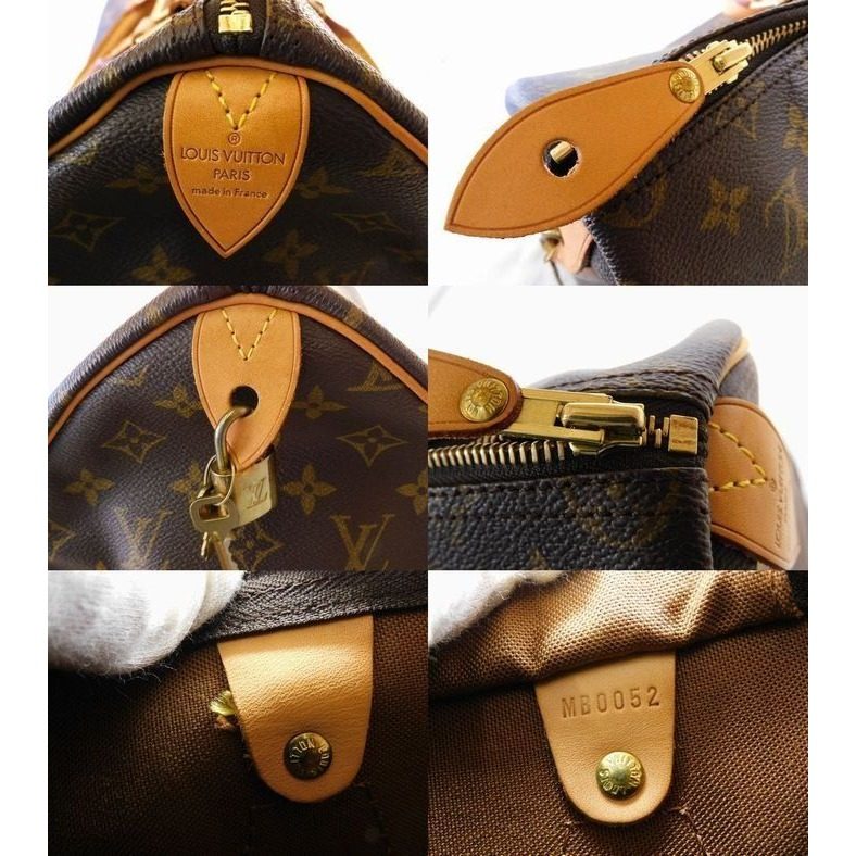 Louis Vuitton Speedy 35 Handbag Monogram Mini Boston — view 4