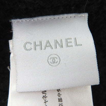 Chanel Vintage Sports Line Wool Alpaca Blend CC Logo Zip UP Long Length Coat — view 9