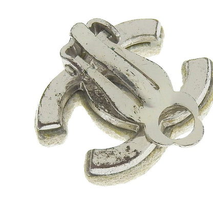 Chanel Coco Mark Metal White 03A Ladies 9.5g Earring