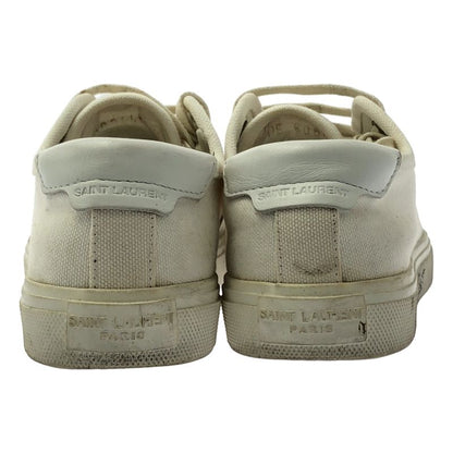 Saint Laurent Paris - Malibu Low Cut Sneakers - 35 - White - Women's