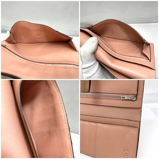 Loewe Folded Long Wallet Vertical Large Wallet F21349