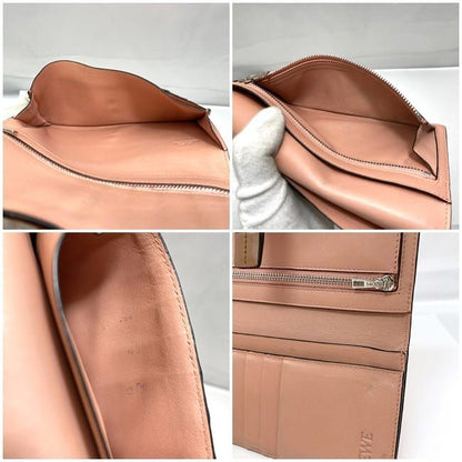 Loewe Folded Long Wallet Vertical Large Wallet F21349