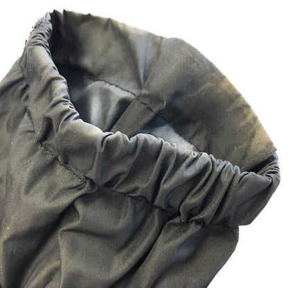 Prada Zip-Up Nylon Jacket with Wool Liner Blouson Black S