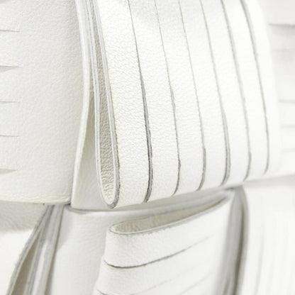 Bottega Veneta Shoulder Bag Leather White — view 6