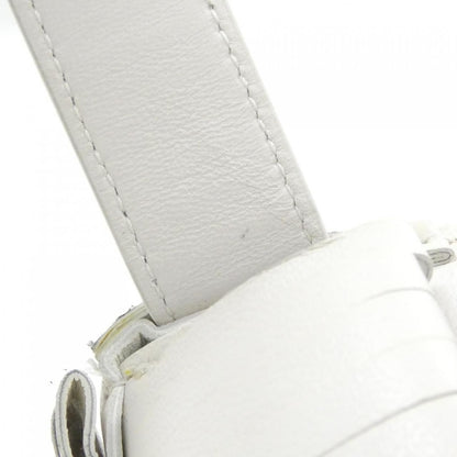 Bottega Veneta Shoulder Bag Leather White — view 8