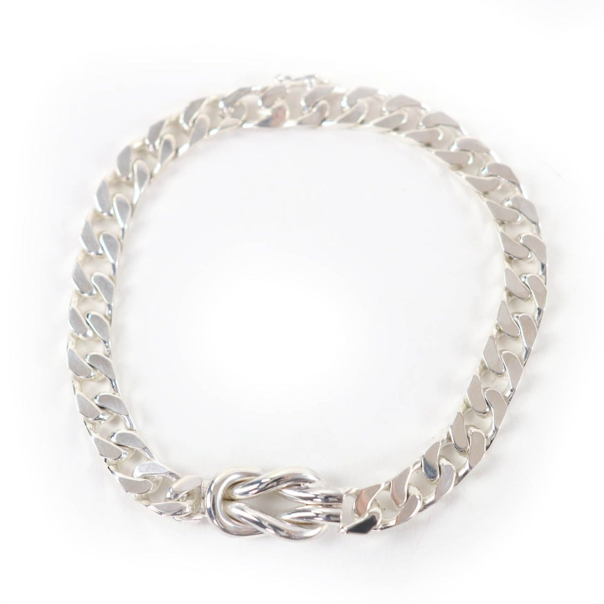 Tiffany & Co Vintage 925 Center Knot Bracelet Silver