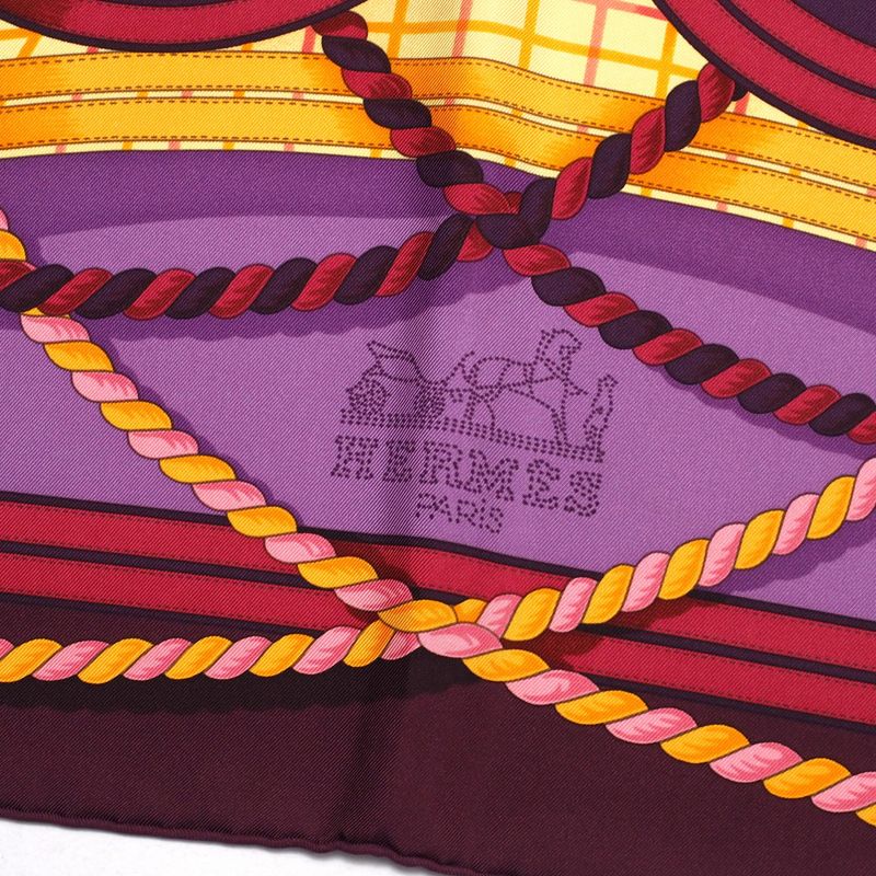 Hermes Grande Tenue Horse Ceremonial Dress Carré 90 Scarf Made In France
